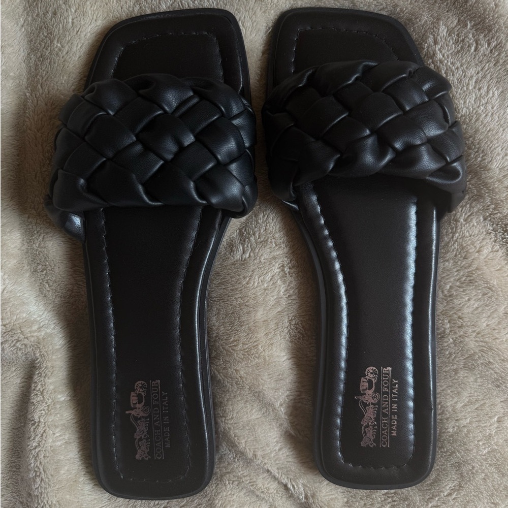 Coach and Four Spira Sandal Slides